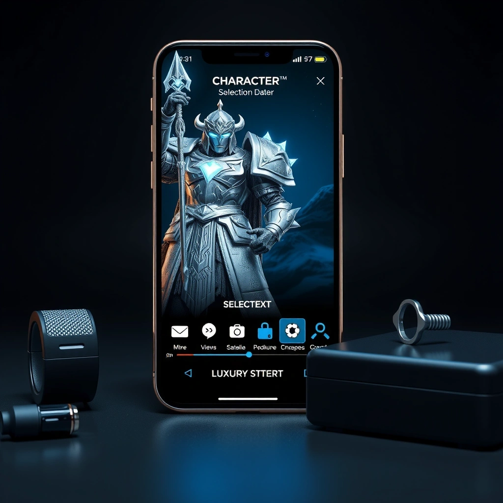 Mobile RPG Interface