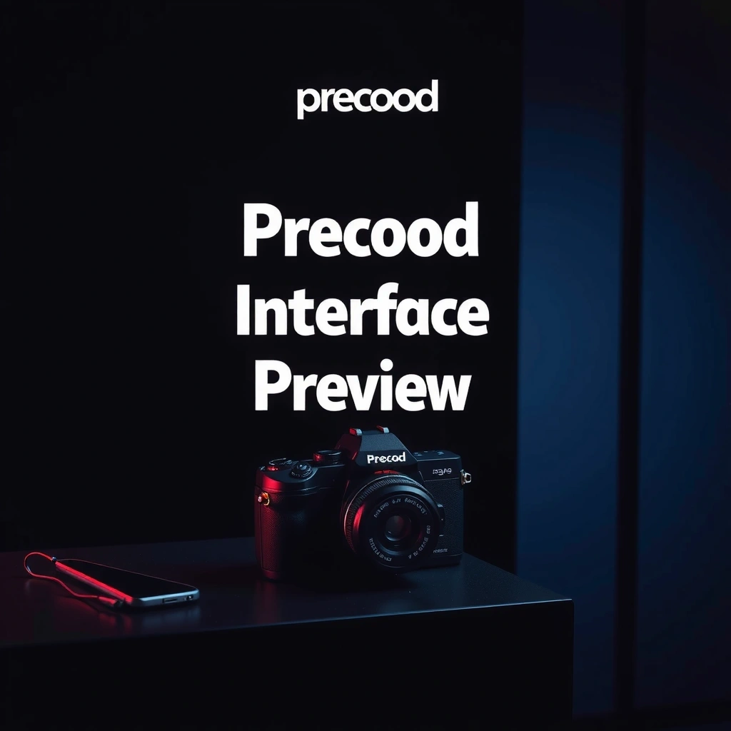 Precood Interface Preview